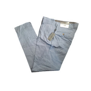 Todd Snyder The Sutton Fit Light Blue Cotton Linen Blend Dress Pants 34W x 34L